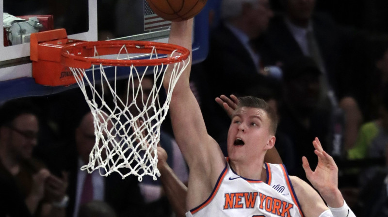 Kristaps Porziņģis 
Foto: EPA / Scanpix
