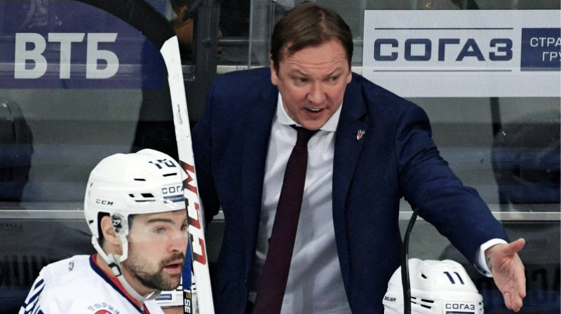 Kaspars Daugaviņš un Pēteris Skudra. Foto: Vladimirs Fedorenko, rsport.ria.ru