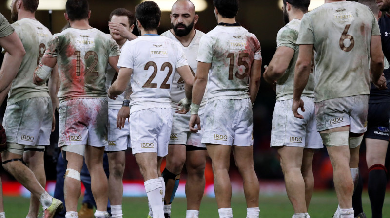 Gruzijas regbija izlase
Foto: AFP/Scanpix