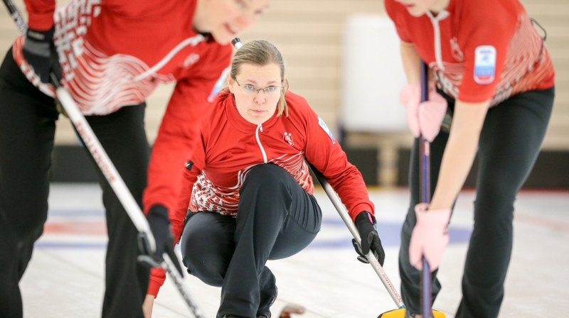 Latvijas sieviešu kērlinga izlase
© WCF / Richard Gray