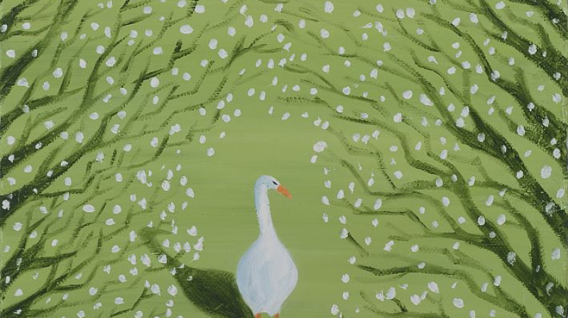 Ēriks Apaļais. Pavasaris. 2007. Audekls, eļļa. LNMM kolekcija. Foto: Normunds Brasliņš