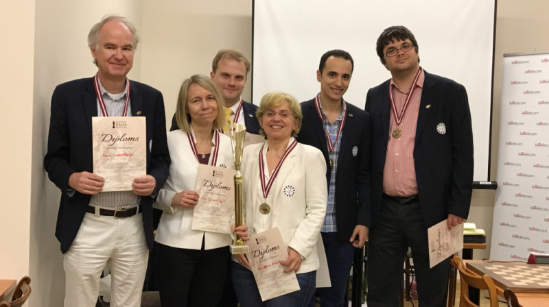 RTU/WASA komanda
Foto: Latvijas Šaha federācija