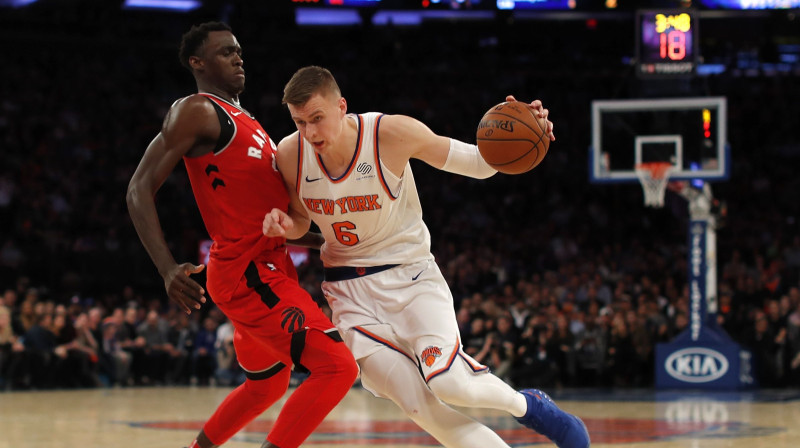 Kristaps Porziņģis
Foto: AP/Scanpix