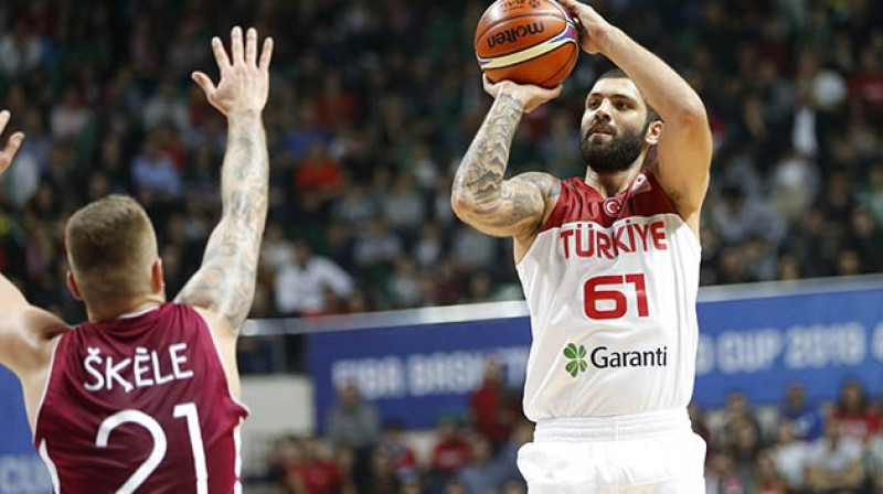 Aigars Šķēle: astoņi punkti izbraukuma spēlē pret Turciju
Foto: tbf.org.tr