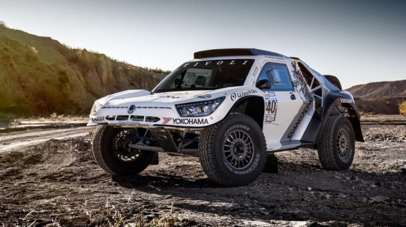 "SsangYong" Dakaras rallija auto
Foto: SsangYong