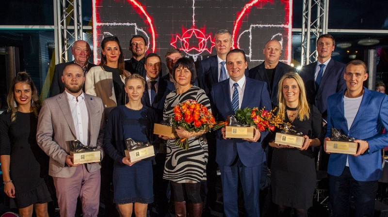 Gada balvu ieguvēji
Foto: basket.lv