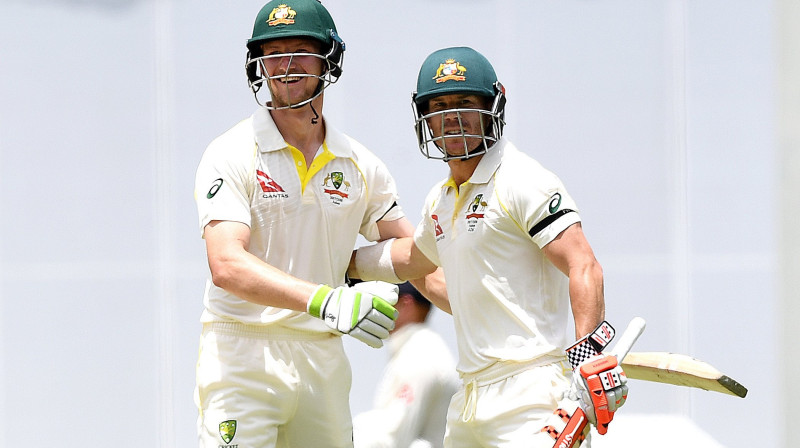 Deivids Vorners un Kamerons Benkrofs
Foto: AFP/Scanpix