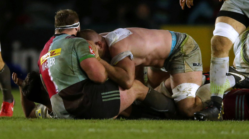 "Harlequins" šovakar izģērba "Saracens"
Foto: AFP/Scanpix