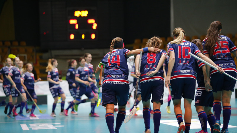 Lai ASV izlase tiktu pie spēles ar Latviju, viņām rīt jātiek galā ar dānietēm
Foto: IFF Floorball