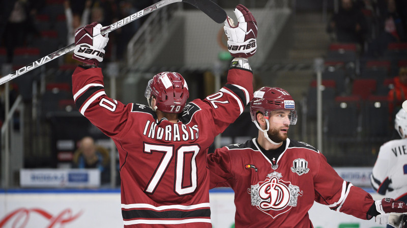 Miks Indrašis un Lauris Dārziņš 
Foto: Romāns Kokšarovs/f64