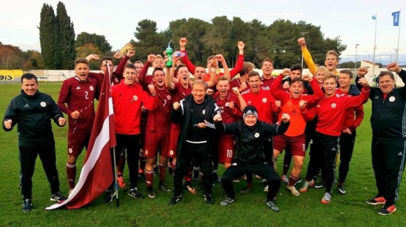 Latvijas U19 izlase
Foto: LFF