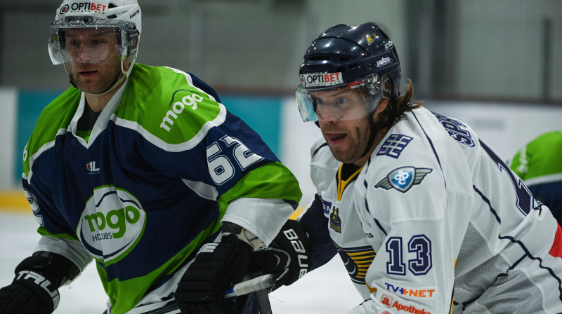 Aleksejs Širokovs un Jānis Sprukts
Foto: Romāns Kokšarovs, f64