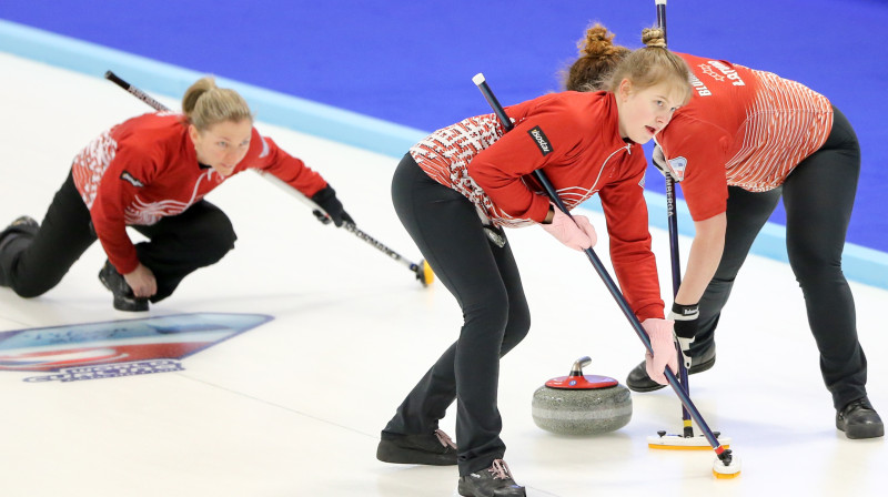 Latvijas sieviešu kērlinga izlase
© WCF / Richard Gray