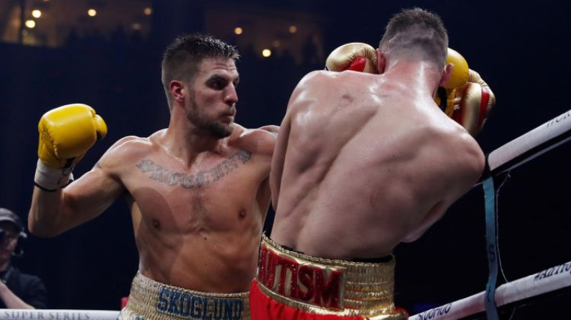 Ēriks Skoglunds (pa kreisi)
Foto: Action Images/Scanpix