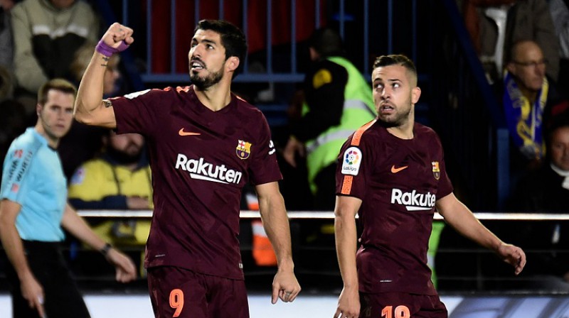 Luiss Svaress un Žordi Alba
Foto: AFP/Scanpix