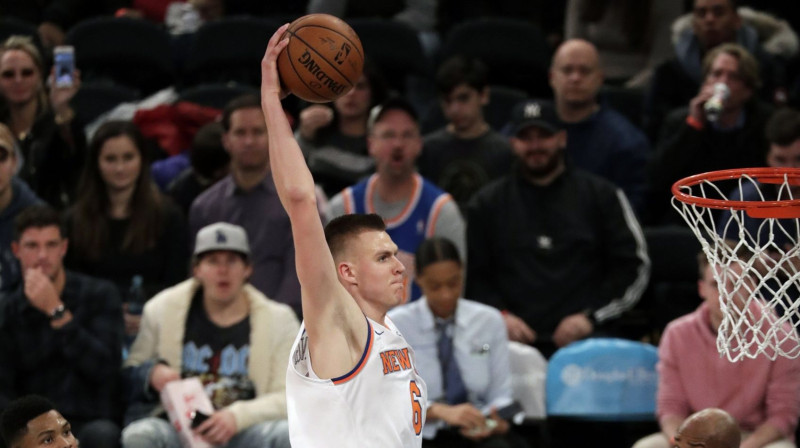 Kristaps Porziņģis
Foto: EPA/Scanpix