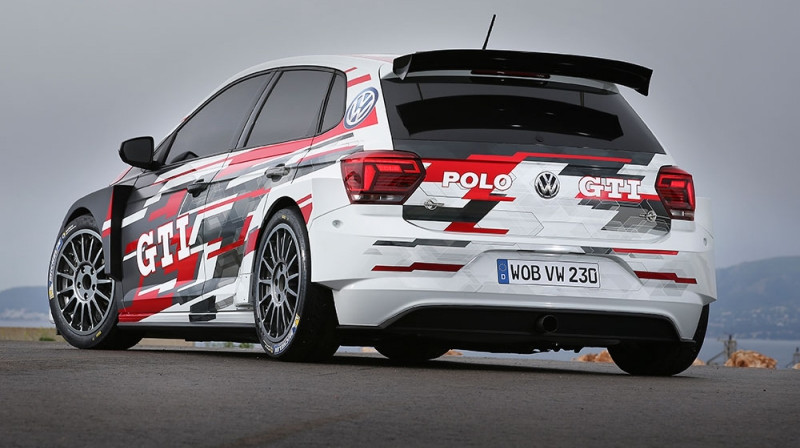 "Volkswagen Polo GTI R5" rallija auto
Foto: Volkswagen Motorsport