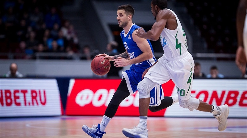 Sanktpēterburgas "Zenit" pret Vilērbānas "ASVEL"
Foto: "7DAYS" Eurocup