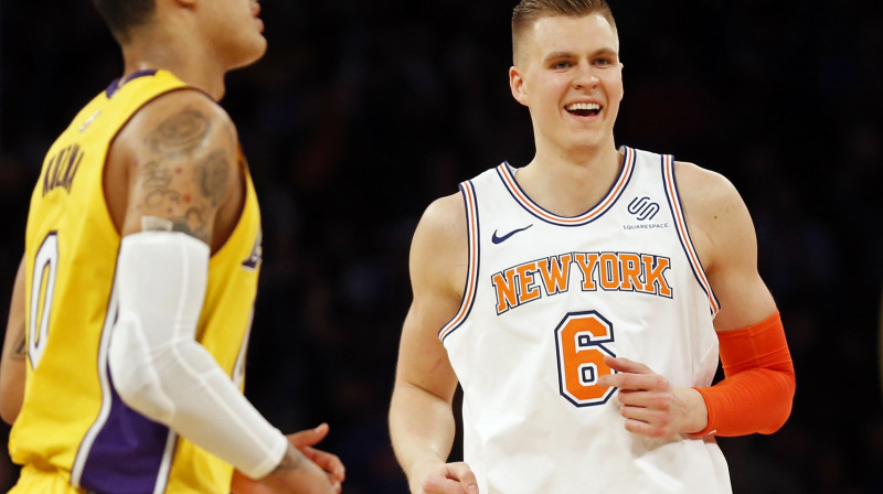 Kristaps Porziņģis 
Foto: USA Today Sports / Scanpix