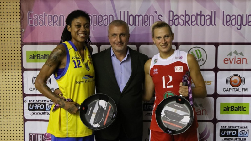 Ieva Veinberga pēc EEWBL spēles pret Libānas klubu "Al Riyadi"
Foto: Ģirts Gertsons