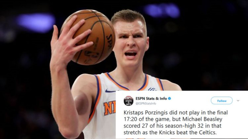 Kristaps Porziņģis
Foto: AFP/Scanpix