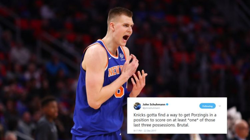 Kristaps Porziņģis
Foto: AFP/Scanpix