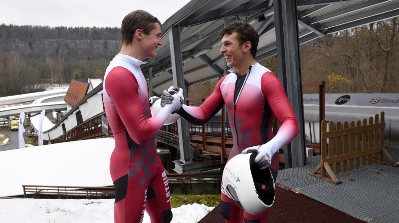 Ivo Šteinbergs un Krists Netlaus
Foto: Romāns Kokšarovs/f64