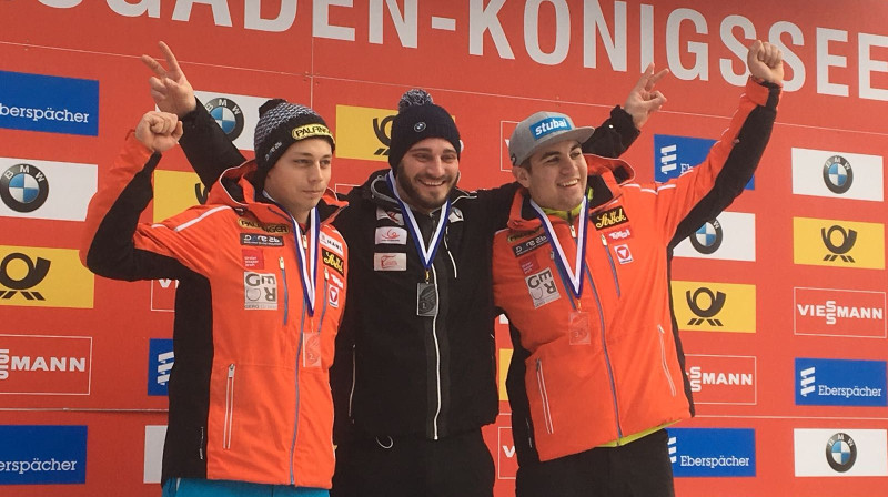 Inārs Kivlenieks (pa vidu)
Foto: LKSF