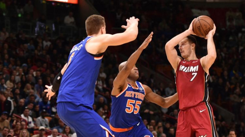 Kristaps Porziņģis pret "Heat"
Foto: USA TODAY Sports/Scanpix