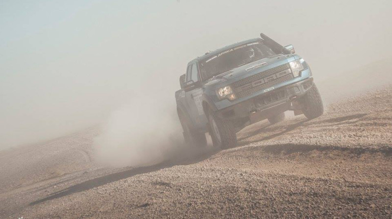 "RE Autoclub" ekipāža "Africa Eco Race" rallijā
Foto: Africa Eco Race