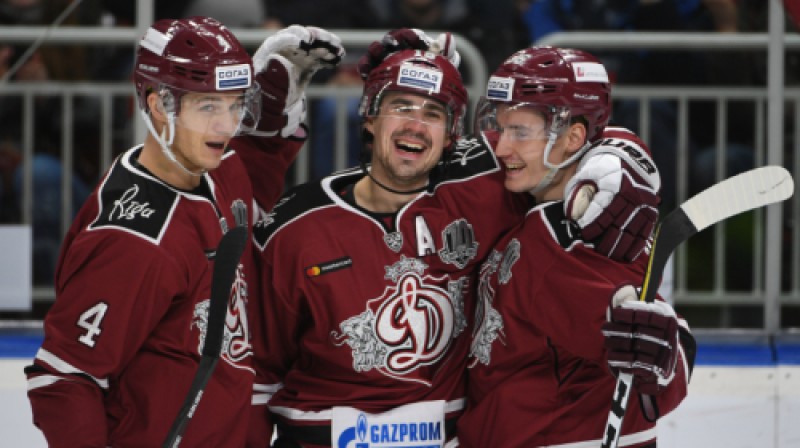 Nerijus Ališausks, Miķelis Rēdlihs un Māris Bičevskis
Foto: Romāns Kokšarovs/f64
