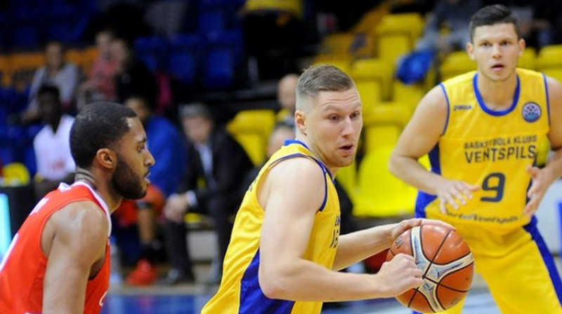 Ingus Jakovičs pirmajā spēlē pret "Elan Chalon"
Foto: FIBA Champions League