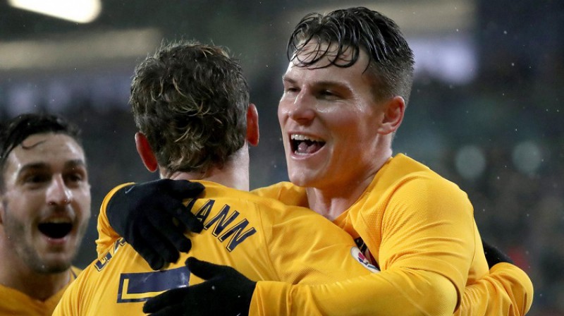 Antuāns Grīzmans un Kevins Gamero
Foto: EPA/Scanpix