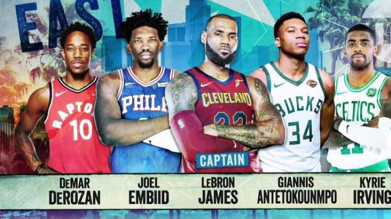 NBA Austrumu konferences starta piecinieks
Foto: NBA