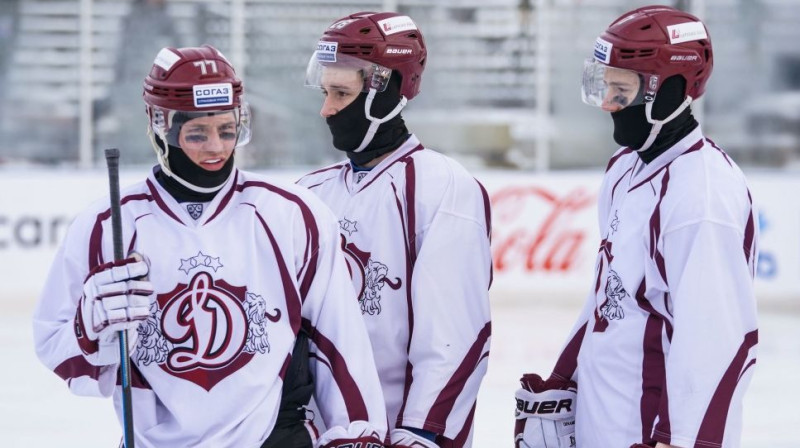 Rihards Bukarts, Uvis Balinskis un Kristaps Zīle
Foto: Romāns Kokšarovs, f64