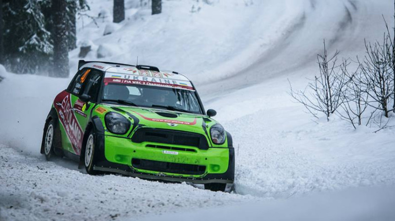 Rallija uzvarētāja Gorbana ekipāža
Foto: rallyreportwrc.com