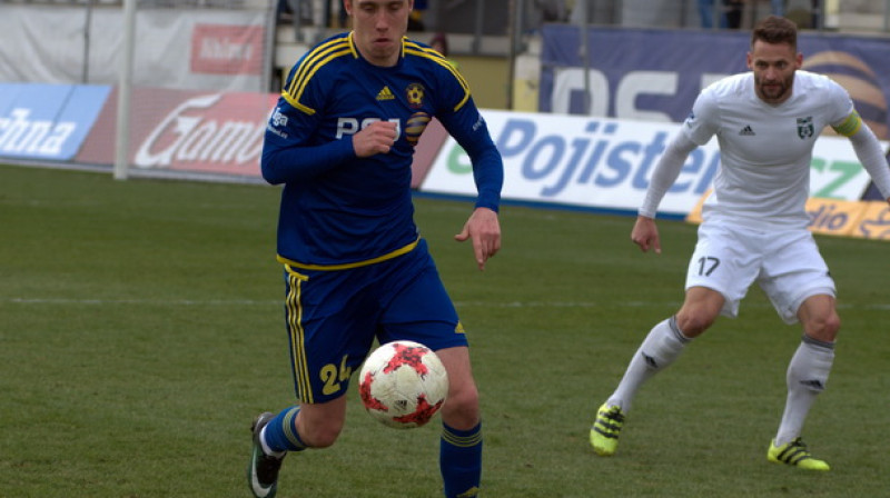 Dāvis Ikaunieks
Foto: fcvysocina.cz