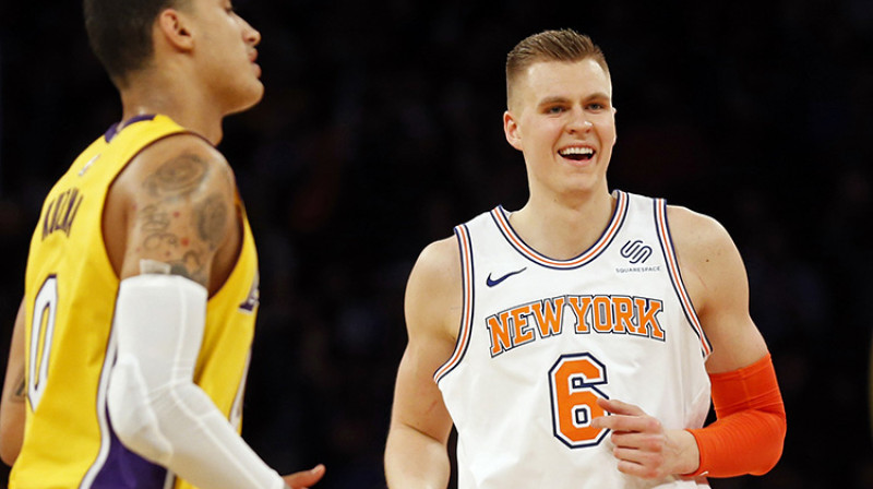 Kristaps Porziņģis
Foto: USA Today Sports/Scanpix