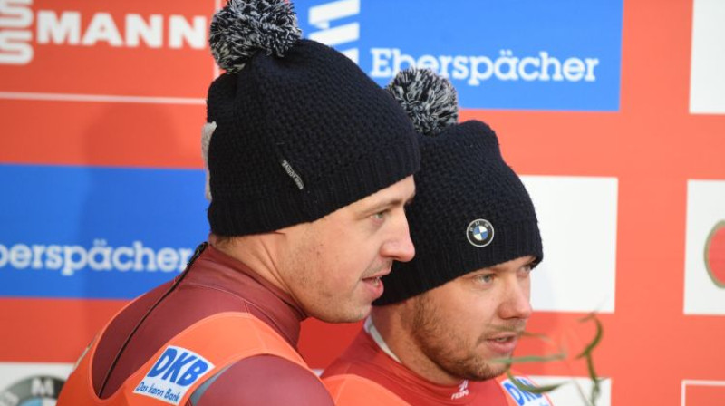 Andris un Juris Šici. Foto: Romāns Kokšarovs/F64