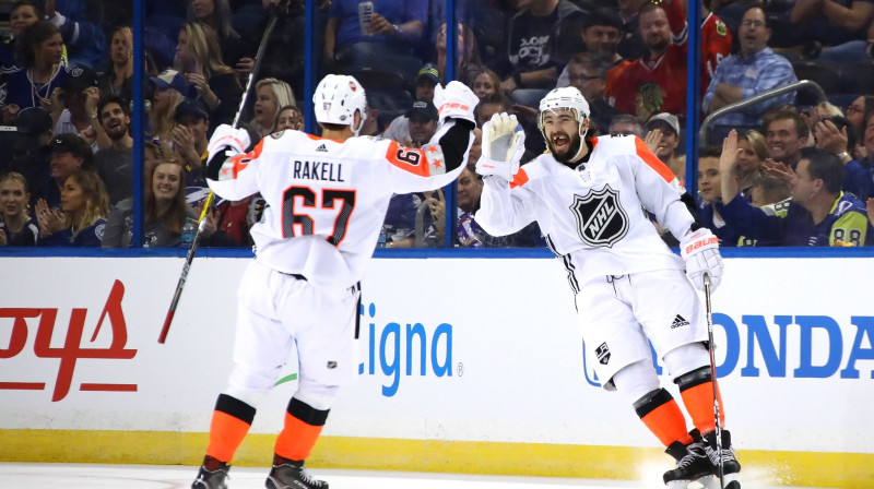 Klusā okeāna divīzijas hokejisti
Foto: Bruce Bennett/AFP/Scanpix