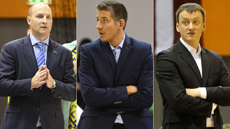 Roberts Štelmahers, Kristaps Valters un Arnis Vecvagars
Foto: Romāns Kokšarovs/f64