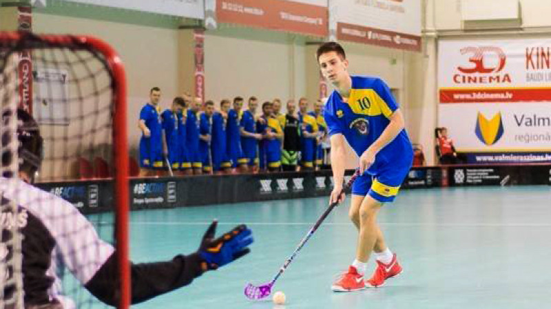 Niklāvs Vingris
Foto: floorball.lv