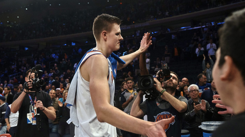 Kristaps Porziņģis - NBA vērtīgākā kluba seja
Foto: AP / Scanpix