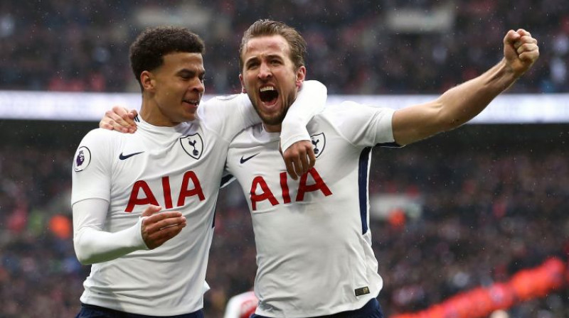 Dele Alli un Harijs Keins
Foto: PA Wire/PA Images/Scanpix