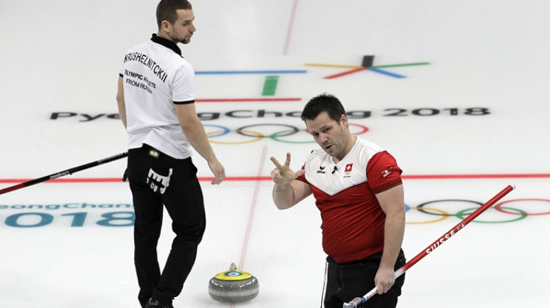 Martins Rios un Aleksandrs Kuršelņickis
Foto: AP/Scanpix