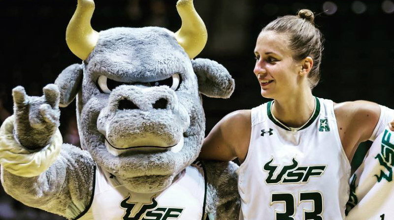 Kitija Laksa
Foto: USF Women's Basketball