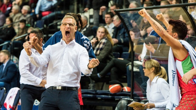 Norberts Sekeli un Ungārija: 2-0 pret Lietuvu
Foto: FIBA
