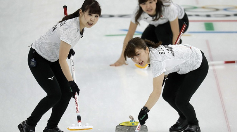 Japānas kērlingistes
Foto: AP/Scanpix