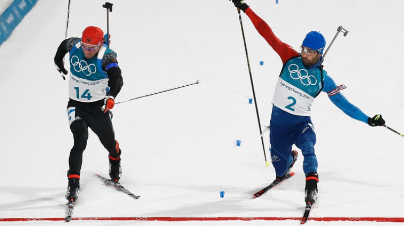 Simons Šemps (pa kreisi) zaudēja Martēnam Furkadam
Foto: AFP/Scanpix