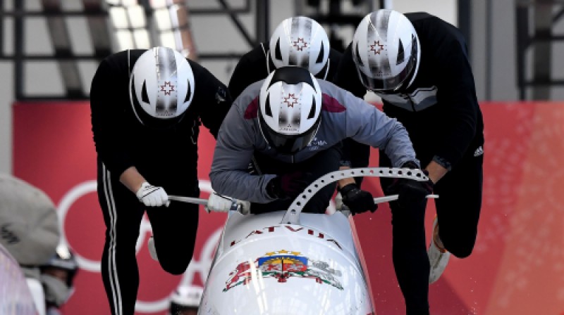 Oskara Melbārža četrinieks
Foto: AFP/Scanpix
